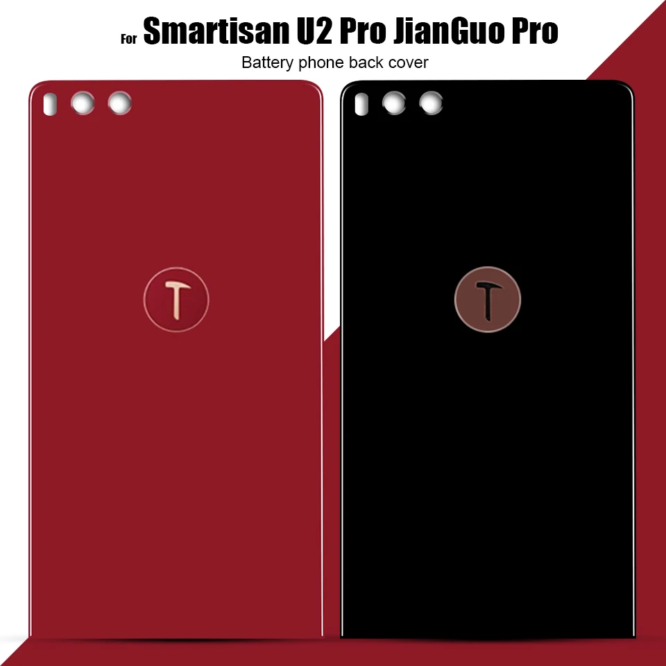 Smartisan U2 Pro JianGuo Оригинальный стеклянный чехол для OD105 OD103 задняя крышка батарейного