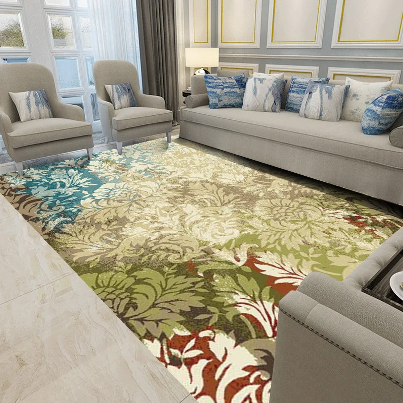 Современные красочные Абстрактные Художественные ковры для декора гостиной, спальни, кабинета, ресторана, журнальный столик, коврики
