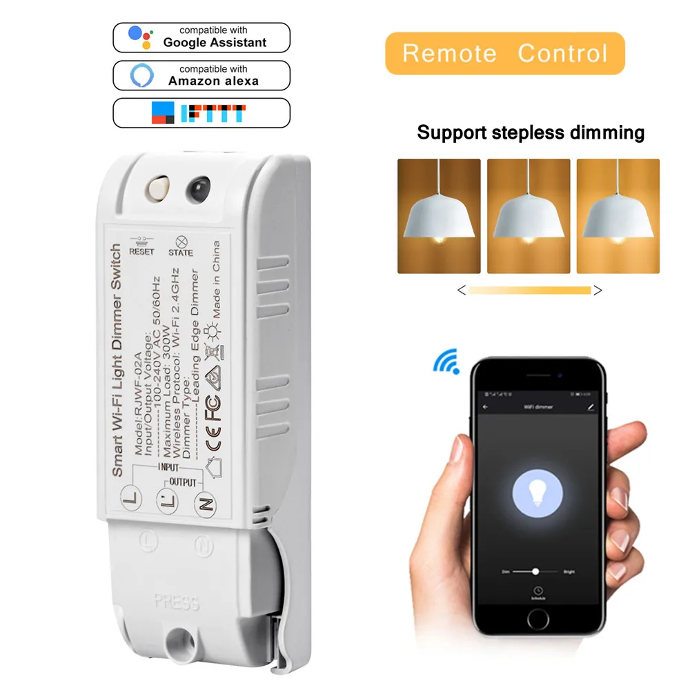 Умный дом 1 шт. DIY WiFi дистанционный переключатель освещения Универсальный таймер выключателя беспроводной пульт дистанционного управления работает с Alexa Google Home