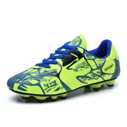Кроссовки Для мужчин дешевая женская обувь Обувь для футбола подростков футбольные бутсы обувь FG хард Футбол сапоги детские кроссовки 33-43