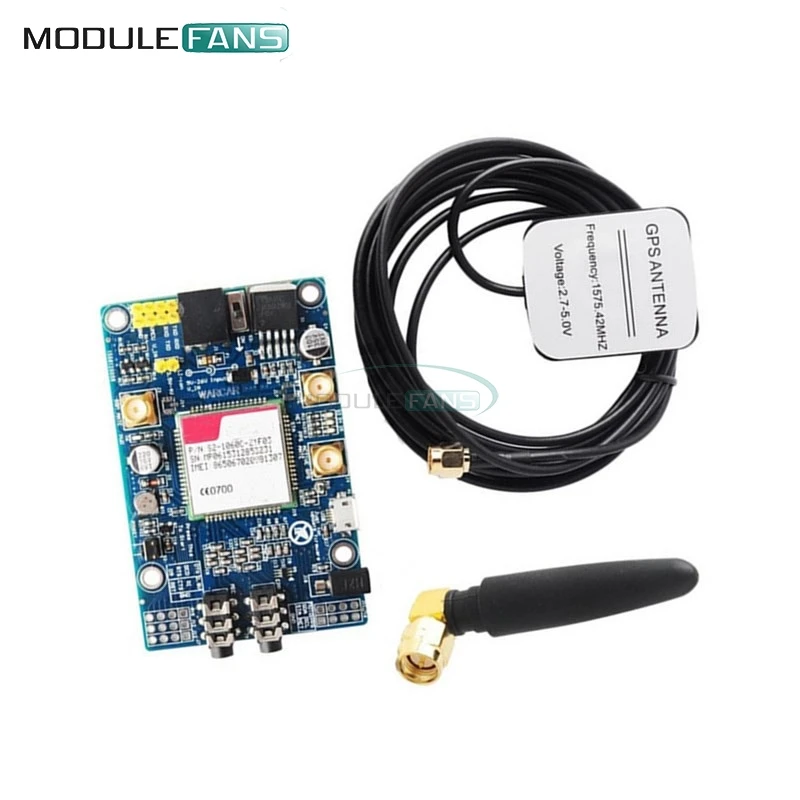 

SIM808 Module GSM GPRS GPS Development Board Wireless SMA With GPS Antenna For Arduino Diy Electronic