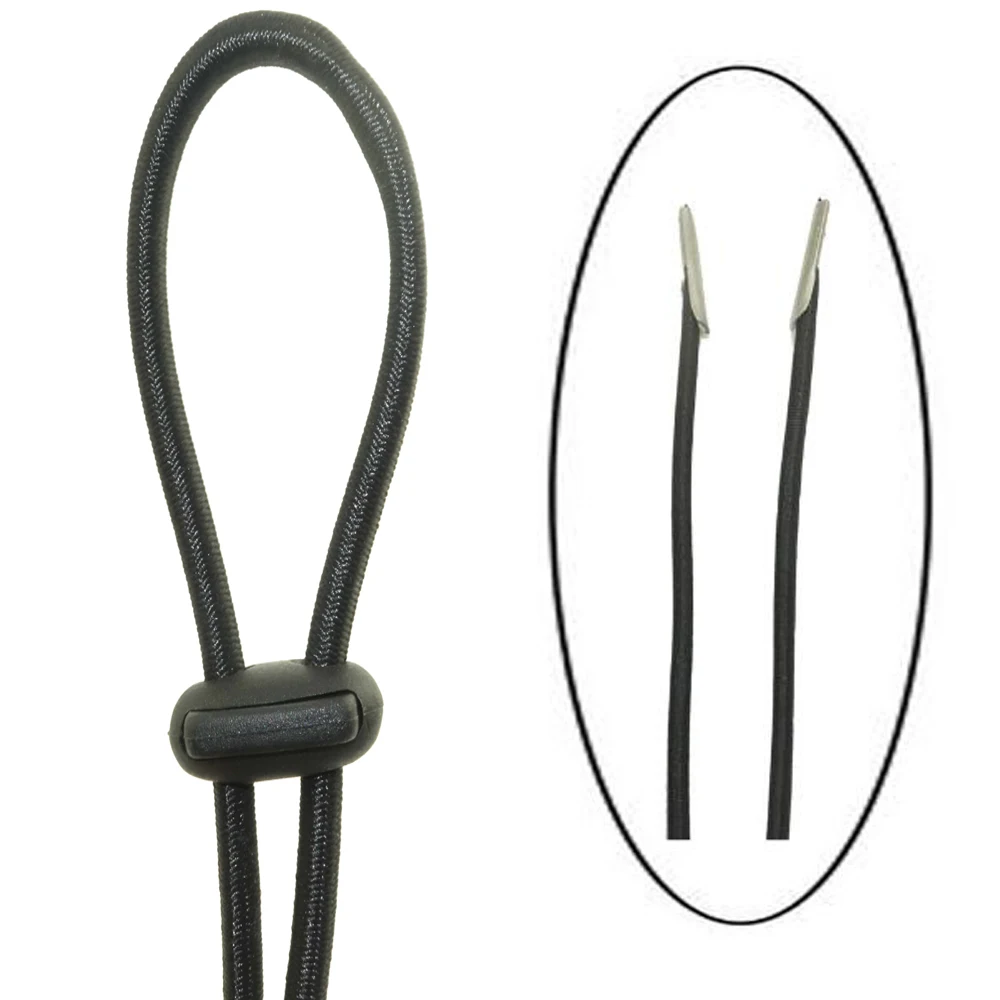 10 Sets Bungee Cord Strap Kit For Swim Goggles, Adjustable Swimming