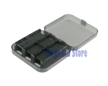 

50pcs/lot 24-in-1 Game Card Storage Box ,24IN1 Game Card Case with 2 TF Cards Holder for Nintendo Switch Game Cards Black