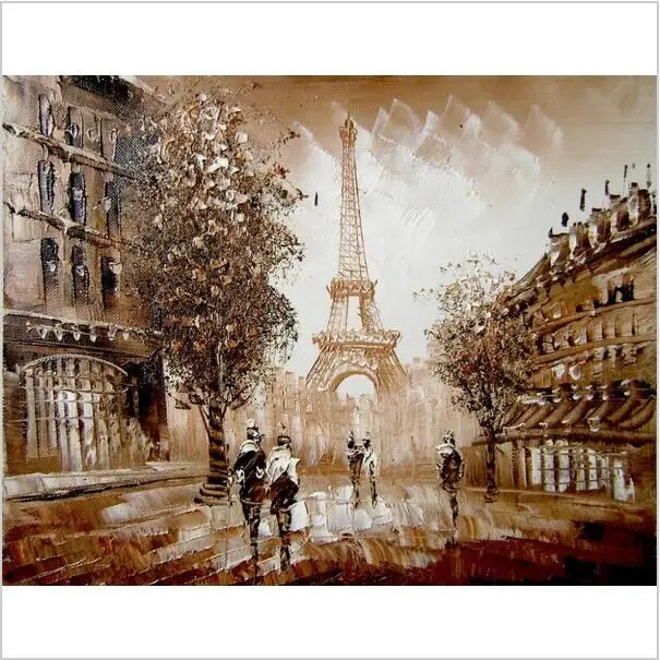 

Embroidery Cross 2016 New Diy 5d Diamond Painting Embroidery Series Rhinestones In Settings cube Full Torre Eiffel Decor Home