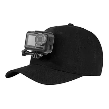 

Baseball Cap For GoPro Action Cameras Holder Hat With J-Hook Buckle Mount For DJI OSMO ACTION For Xiaoyi Action Cameras