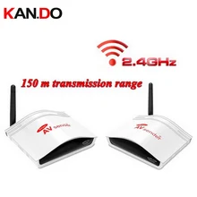 226 передатчик AV ресивер Поддержка обратного управления smart 2.4 ГГц Беспроводной av отправителя ТВ аудио-видео адаптер приемник передатчик