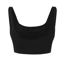 CHAMSGEND Женские однотонные без рукавов беговой жилет для йоги толстовка одежда для фитнеса Топы удобные пот Спорт Бег