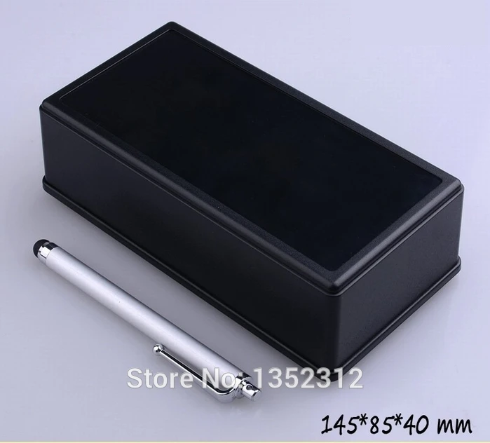 

6 pcs/lot 145*85*40mm housing DIY PLC plastic enclosure for electronics plastic project box electronic case abs junction box