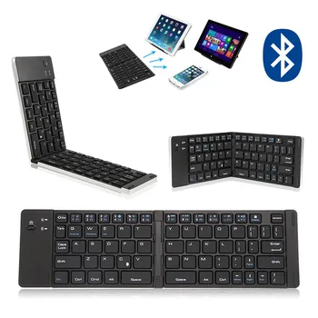 

Mini Foldable Bluetooth Keyboard For iOS/Android Laptop Win PC teclado inalambrico mechanical keyboard Free shipping