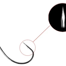 TSURINOYA для рыбалки рыболовные крючки,#2/0#1/0#1,24 шт./лот