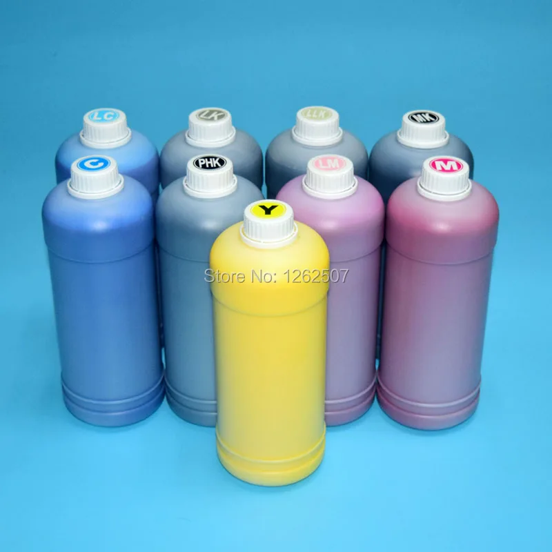 9 Color Pigment ink PBK,MBK,C,M,Y,LC,LM,LK,LLK