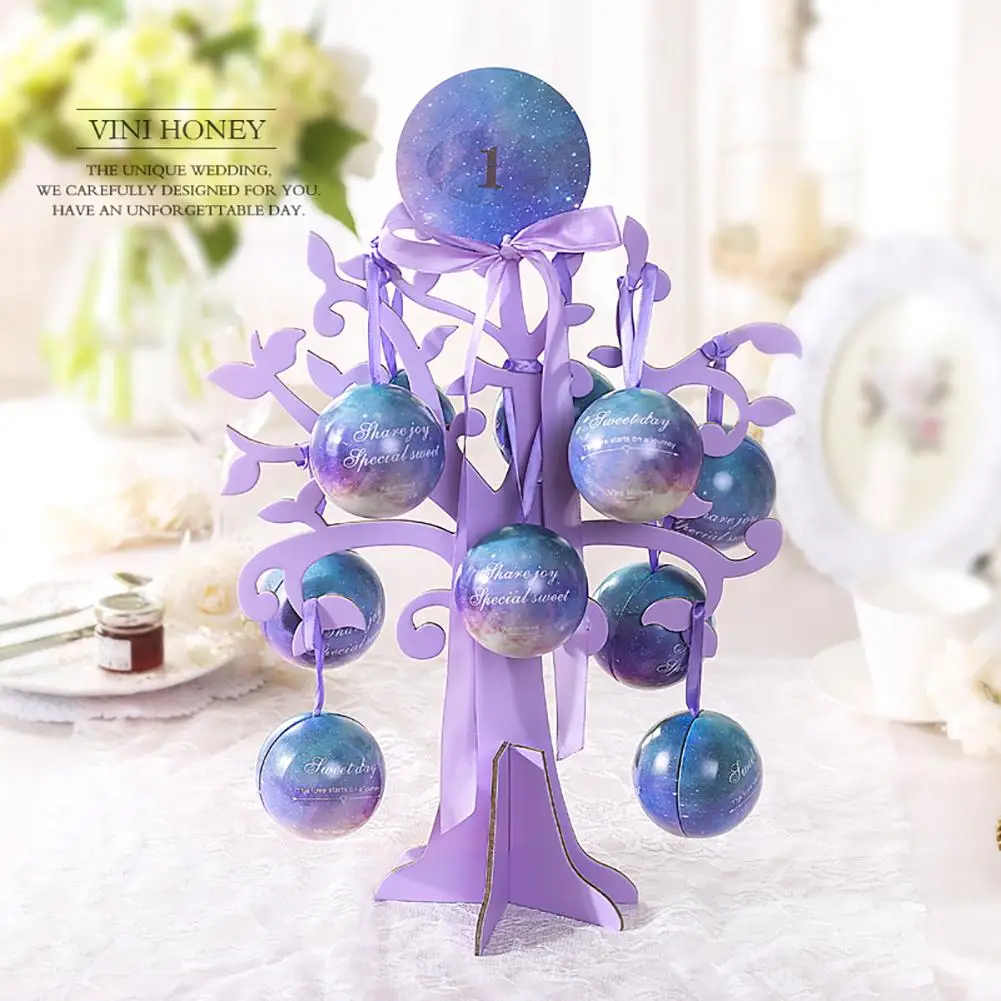 

Love Tree Candy Box Wedding Seat Card Candy Bag Wedding Table Decoration Romantic Valentine's Day Home Decoration 2018