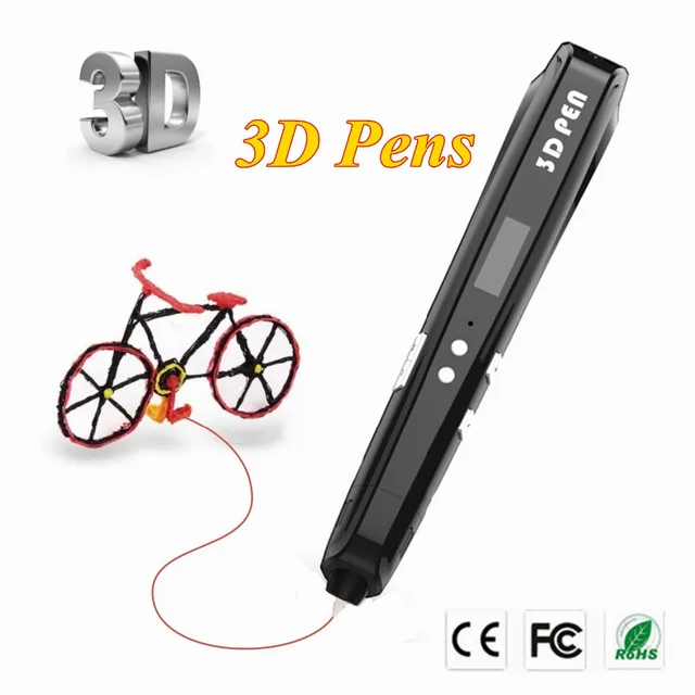 Special Price 3 Color DIY 3D Printer Pen Set LCD Display 3D Drawing Pens With Powerful PLA UK/EU/US Plug Birthday Present For Kids 3 D Pen Special Price 3 Color DIY 3D Printer Pen Set LCD Display 3D Drawing Pens With Powerful PLA UK/EU/US Plug Birthday Present For Kids 3 D Pen