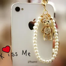 3,5 мм милый мультфильм медведь дизайн мобильного телефона ушной колпачок пылезащитный Разъем для iPhone Android и все 3,5 мм отверстие для наушников