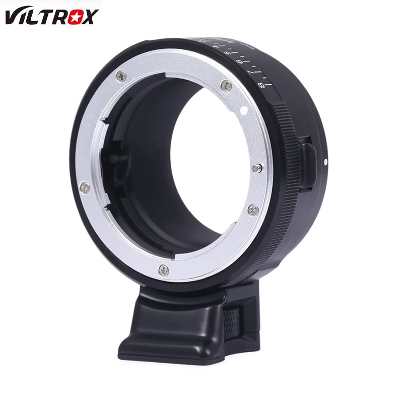 Viltrox NF NEX Electronic Aperture Control Lens Mount Adapter Ring For