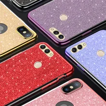 Блеск ТПУ мягкий чехол для huawei Y7 Prime чехол с крышкой для huawei Y5 Y6 Prime чехол для телефона Y9
