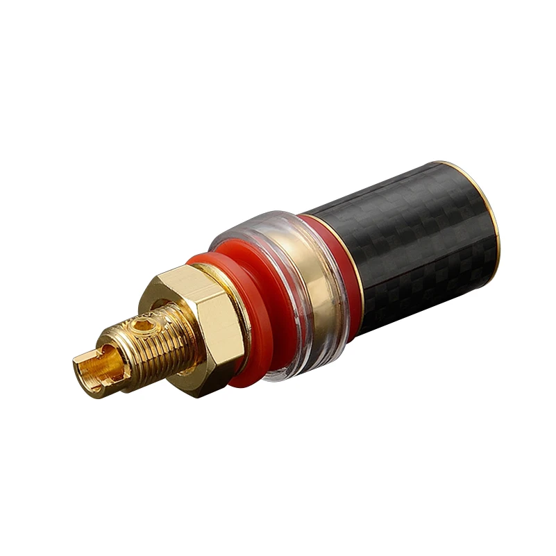 Viborg 4Pcs BP604G Pure Copper Gold Plated Carbon