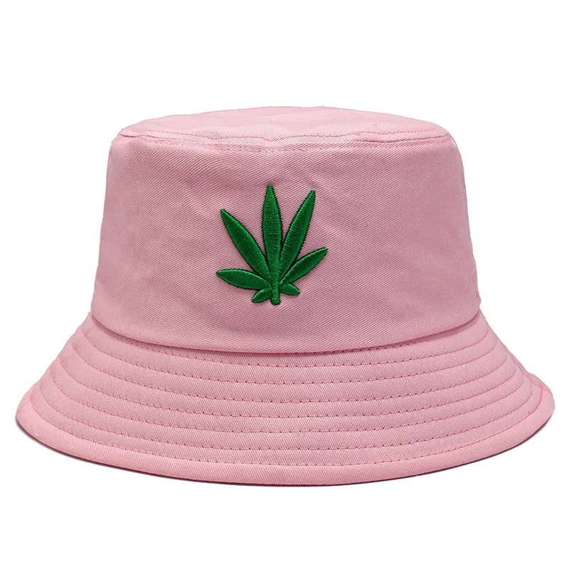 bright pink bucket hat
