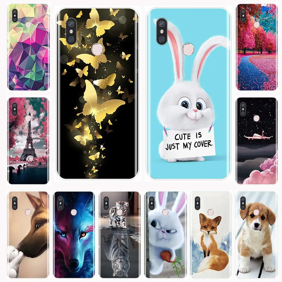 

Soft Silicone Phone Case For Xiaomi Mi Max Note 1 2 3 Cute Funny Back Cover For Xiaomi Mi Mix 1 2 2S 3 Case