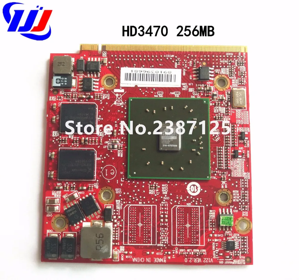 For ATI Mobility Radeon HD 3470 HD3470 256MB Video Graphics Card for A c e r A s p ire 4920G 5530G 5720G 6530G 5630G 5920G