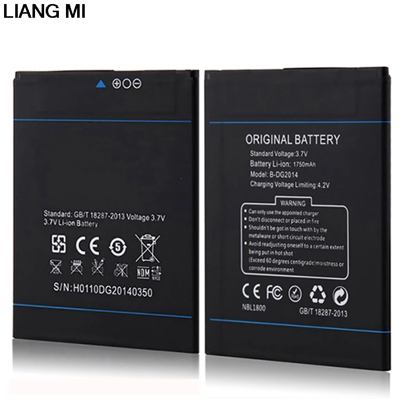 

New 1750 mah B-DG2014 DG2014 cell phone battery For Doogee TURBO with phone stander for gift