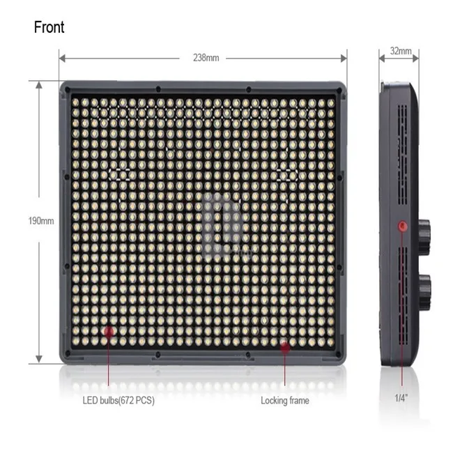 2 шт/Лот Aputure HR672W высокий CRI 95+ 672 Led видео Студийный светильник Панель w/2,4G пульт дистанционного управления+ батареи+ светильник стойки