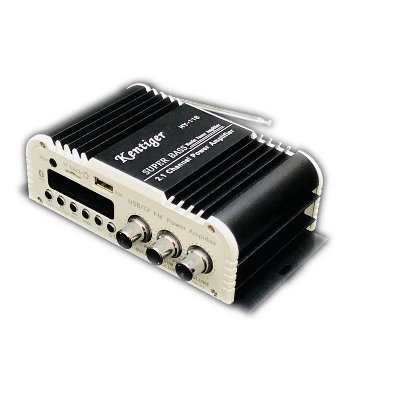 Comprar Bluetooth Kentiger HY 118 2,1 + 1 4 canal de salida de Subwoofer TF \\ USB \\ FM Amplificador de potencia de Audio estéreo Amplificador Super Bass Dac
