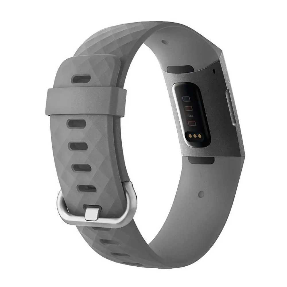 Силиконовые спортивные полосы для Fitbit Charge 3/Charge 3 SE трекер Классический Маленький Большой браслет для женщин и мужчин 9,10 - Цвет: G