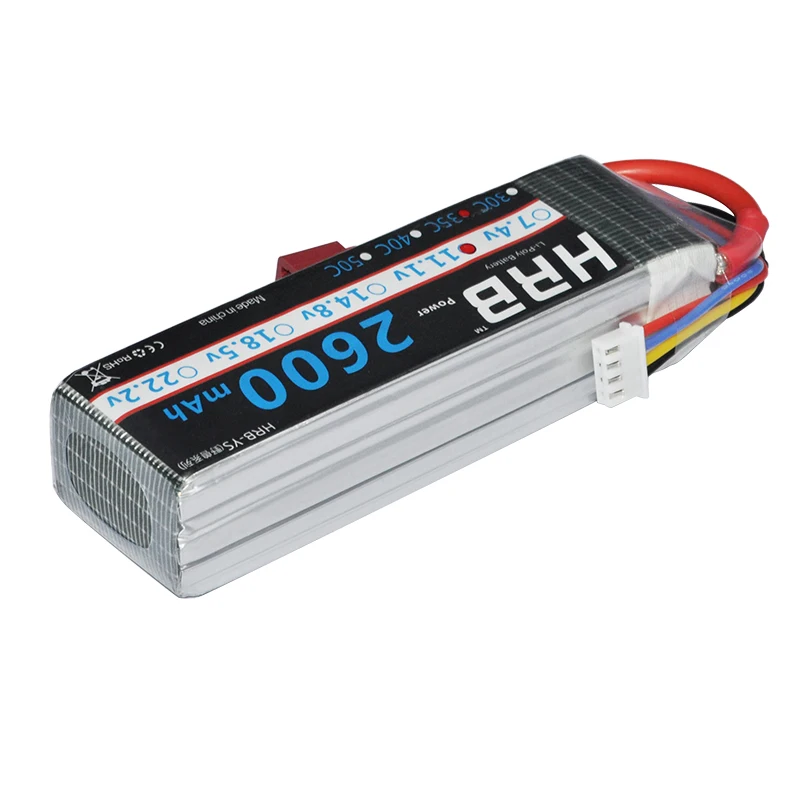 Аккумулятор HRB 3S Lipo 11 1 В 2600 мАч 35C 70C для радиоуправляемых автомобилей лодок дронов
