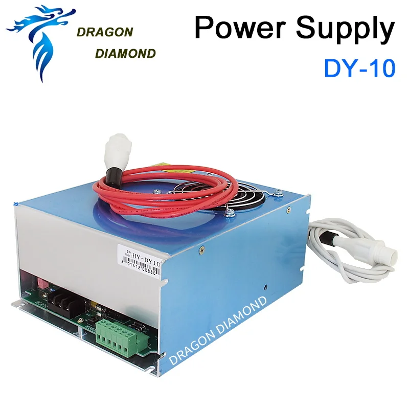 DY10 reci co2 power supply 80w for reci co2 laser tube w4 100w for co2 laser cutting machine