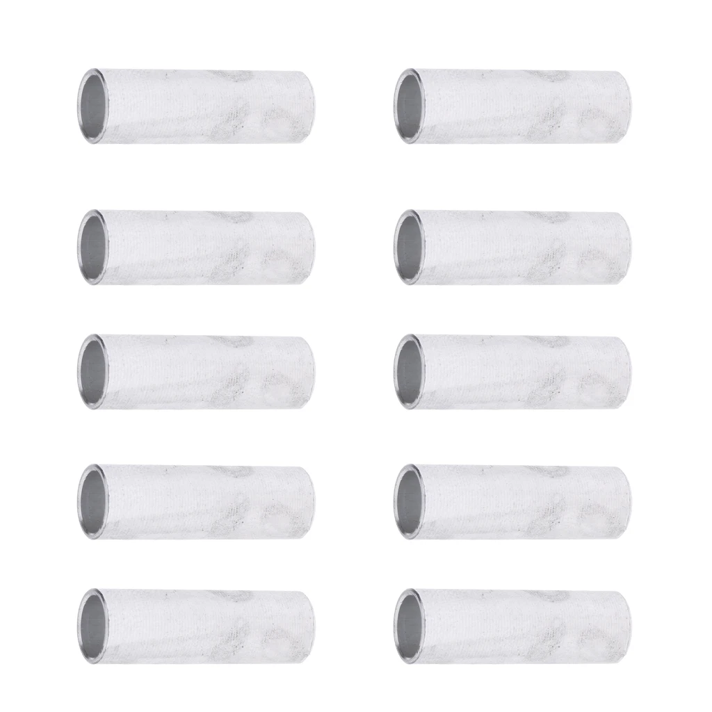 

10 Pieces Sturdy Aluminum Replacement Inline Skate Roller Skating Wheels Spacers