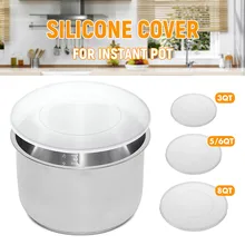 3/5/6/8QT Силиконовая крышка, силиконовая крышка, герметичное уплотнение, кухонные принадлежности, инструменты для приготовления пищи, аксессуары для кастрюль