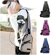 Уличные рюкзаки мужские S порт s сумка нагрудный пакет Холщовая Сумка на одно плечо для кемпинга пешего туризма треккинга с зарядным портом