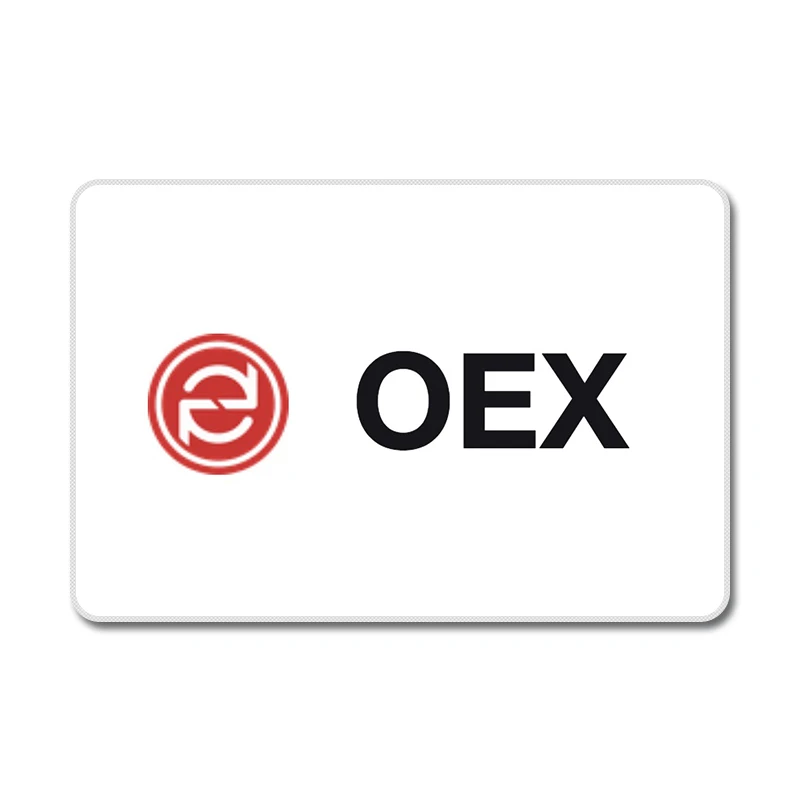 OEX HitBTC B2BX Lbank эфириум Биткоин обмен дизайн натуральный резиновый коврик для мыши