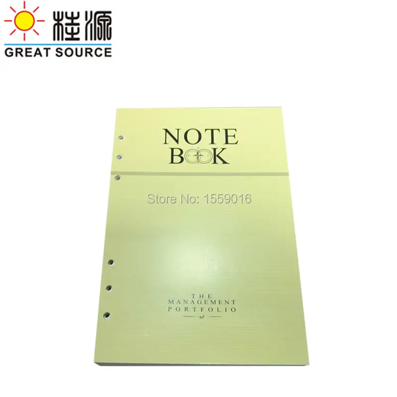 

A5 Filler Paper Notepad 6 Holes Double Language 2019 Calendar Notebook Diary 2019 Planner
