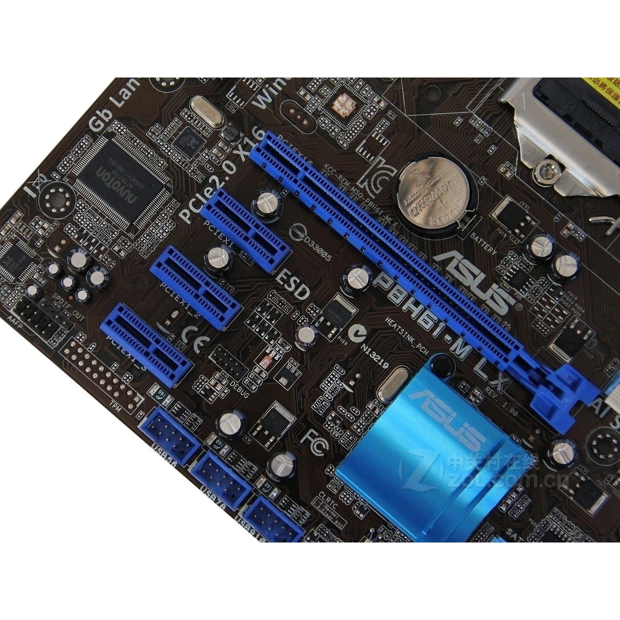 LGA 1155 для Intel H61 ASUS P8H61-M LX компьютерная материнская плата DDR3 16G P8H61 M LX настольная материнская плата PCI-E X16 VGA б/у