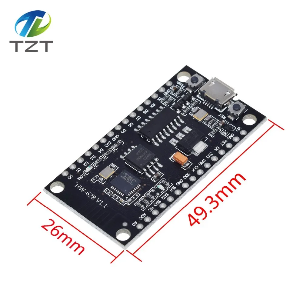 Беспроводной модуль CP2102/CH340 NodeMcu V3 V2 Lua wifi Интернет вещей макетная плата на основе ESP8266 ESP-12F с pcb антенной