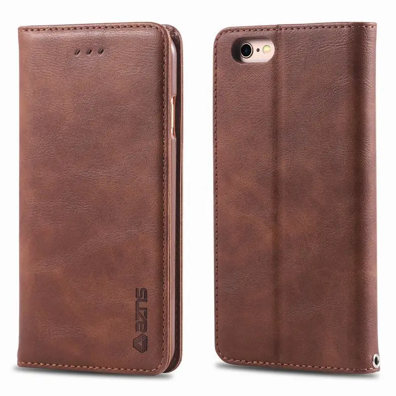 

Phone Cases For Iphone 6S 6 Plus Luxury Wallet Leather Magnetic Phone Cover On iphon 6plus 6splus Case For iphone 6 s Plus Coque