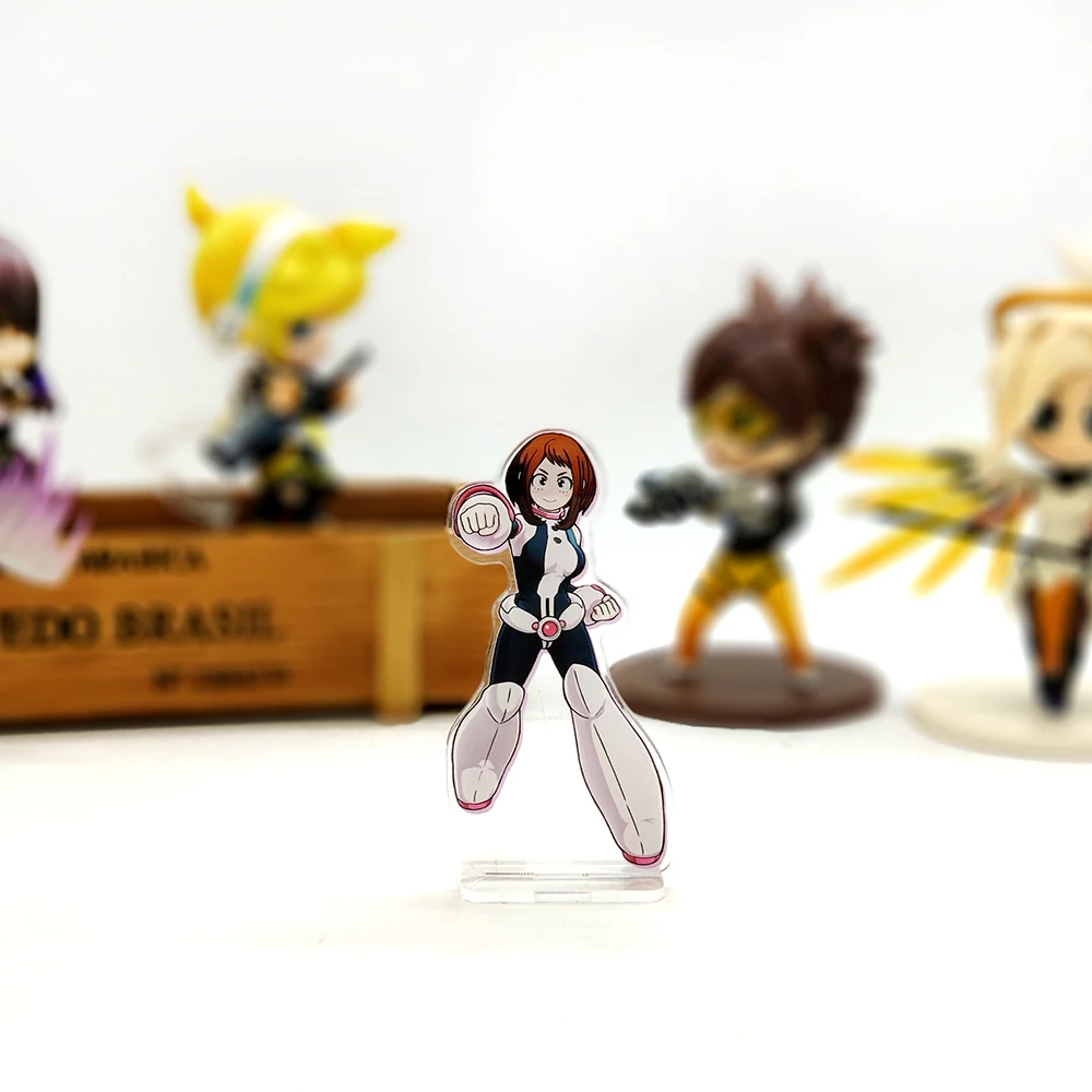 Love Thank You boku no My Hero academic OCHACO URARAKA маленькая фигурка на акриловой подставке модель
