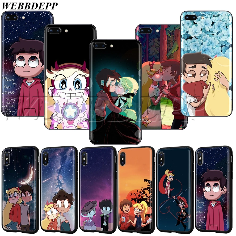

WEBBEDEPP Star vs the Forces of Evil TPU soft Case for iPhone 11 Pro XS MAX XR X 8 7 6 6s 5 5s Plus