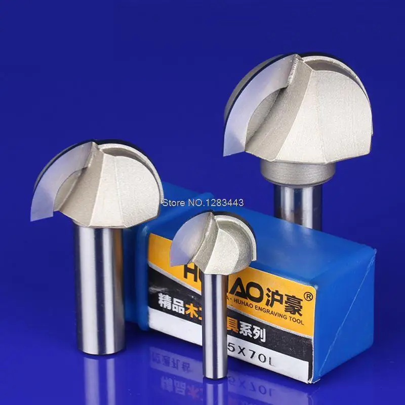 1/4*1/2 HSS Milling Bits Shank Round Nose Cove Core Box Router Bit