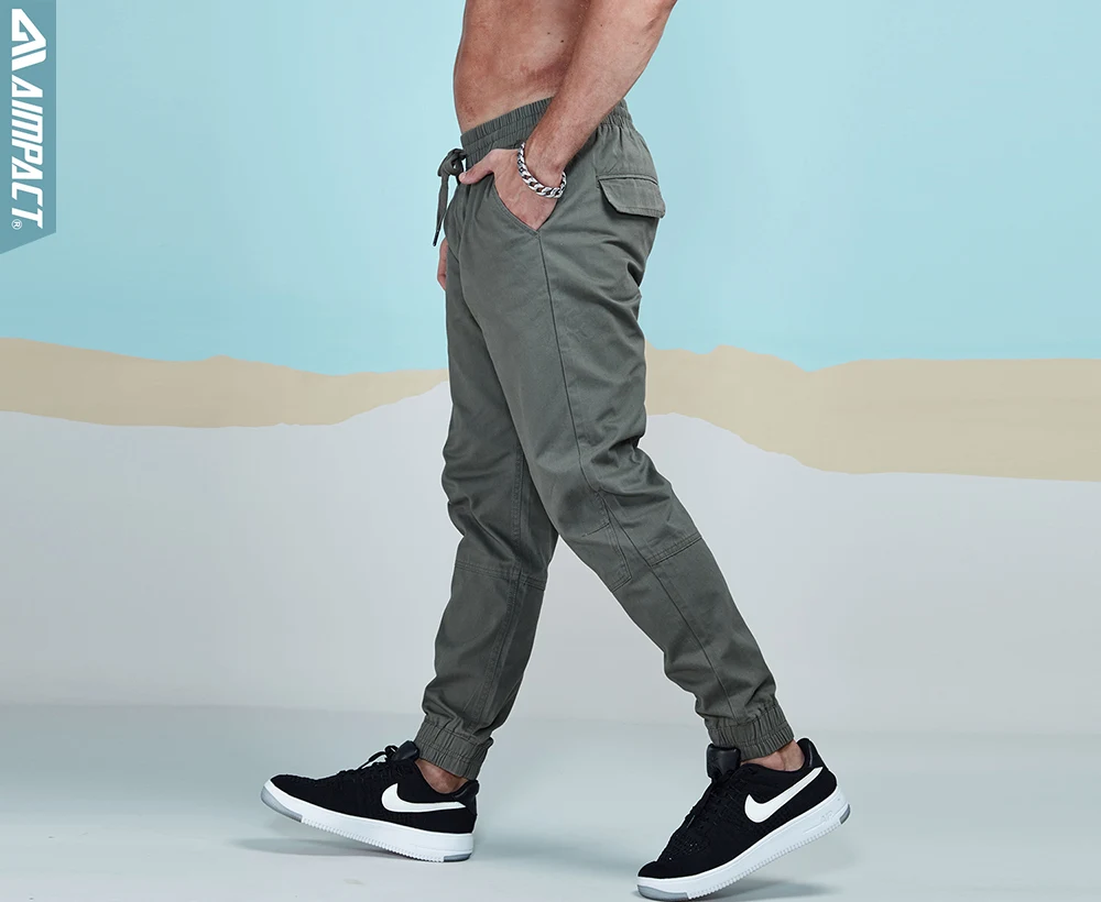Aimpact 2017 New Men's Casual Pants Fashion Chino Jogger Pant (16)
