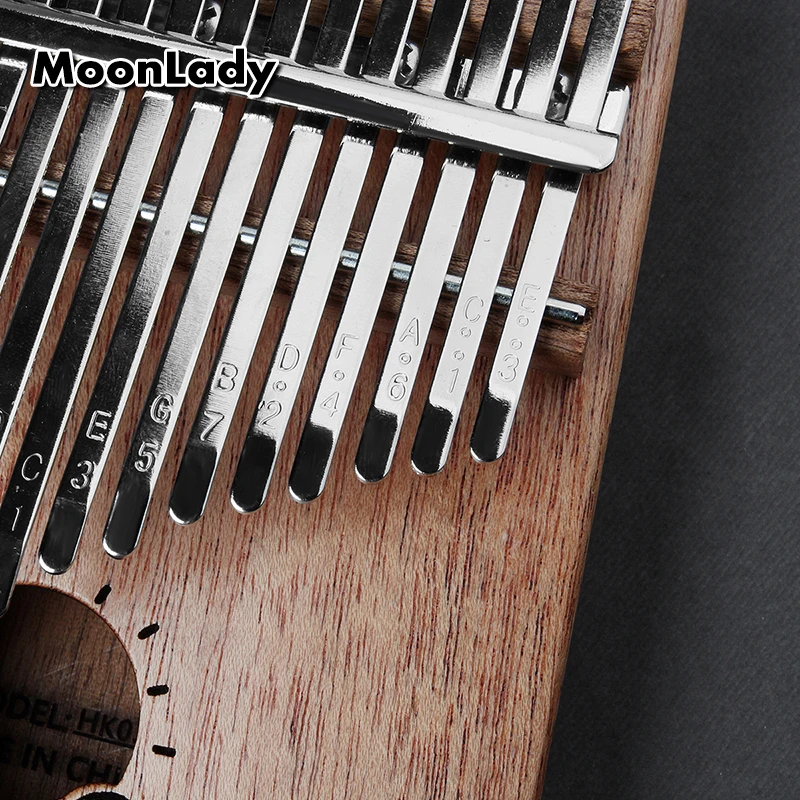 17 Keys EQ Kalimba Thumb Piano High-Quality Acacia Wood Body Thumb Piano Musical Instrument Kalimba Accessories with Audio input