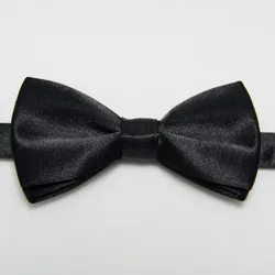 2018 fashion boys' bow ties for baby gravata Solid color Cool Bowtie Handmade Butterfly