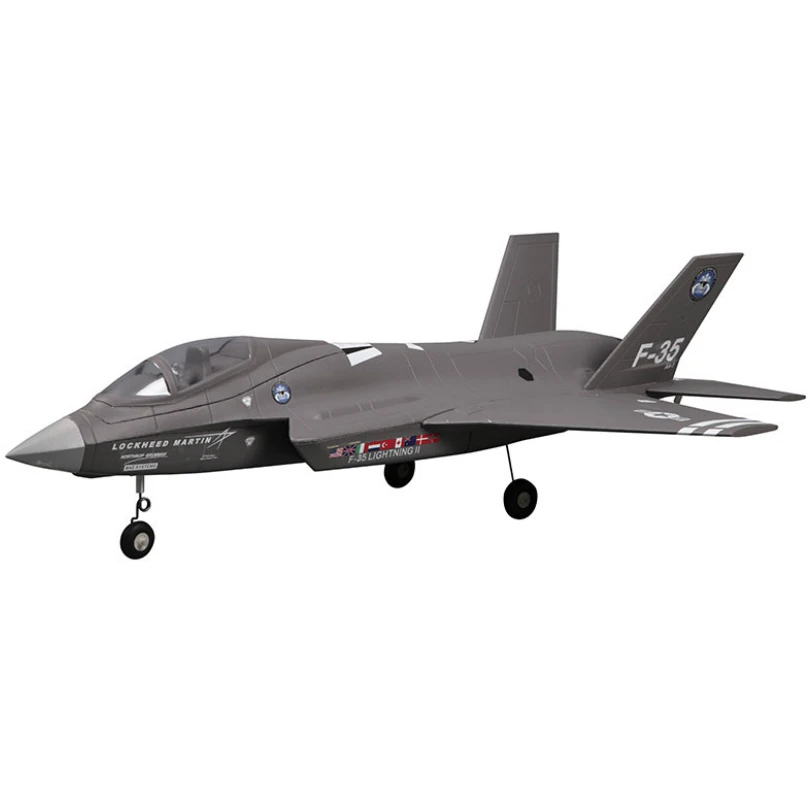 FMS 64 мм F35 F 35 V2 Lightning Ducted Fan EDF Jet EPO радиоуправляемый самолет современная модель