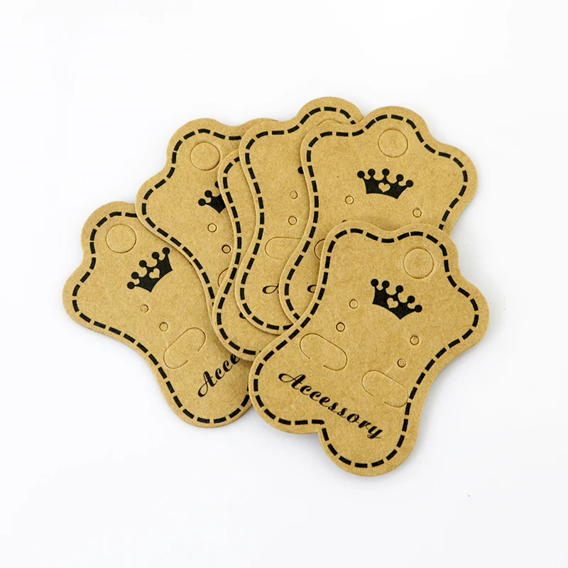 Jewelry earring card 268