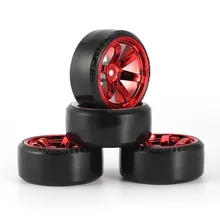4 шт. RC Дрифтинг автомобиль набор шин жесткий пластик жесткий Набор шин для Traxxas HSP Tamiya HPI на дороге автомобиль Дрифтинг RC автомобиль игрушки запчасти