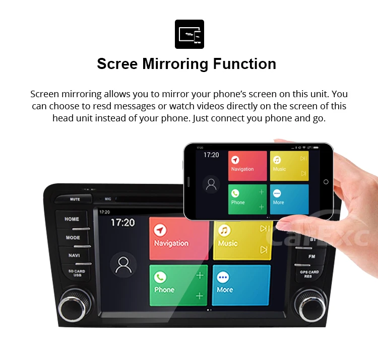 Perfect Android 9.0 Octa Cores Car DVD Player Stereo System For Audi A3 S3 With 3G WIFI Canbus Radio FM AM Radio GPS Navigation Carplay 18 Perfect Android 9.0 Octa Cores Car DVD Player Stereo System For Audi A3 S3 With 3G WIFI Canbus Radio FM AM Radio GPS Navigation Carplay 18