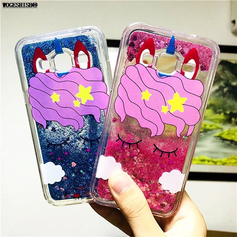 

Liquid Unicorn Case for Samsung Galaxy S7 Edge S8 S9 Plus Note 8 A3 A5 A6 A7 A8 J2 J3 J5 J7 Plus Prime 2016 2017 2018 Soft Cover