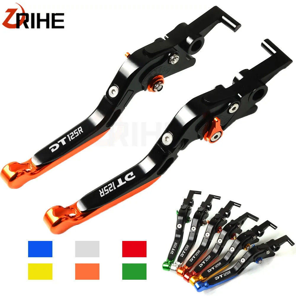 

Motorcycle CNC Brake Clutch Levers Adjustable Folding Extendable For Yamaha DT125R 2000-2004 2001 2002 2003 DT125 R DT 125 125R